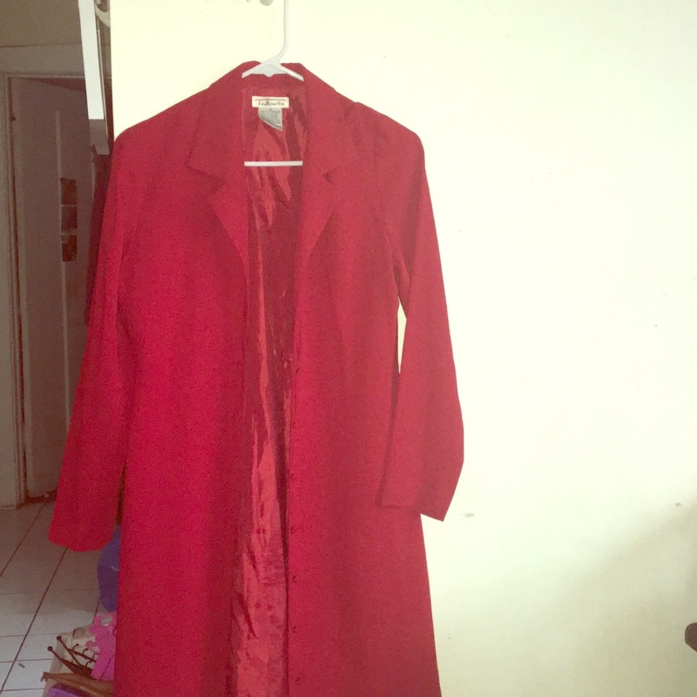 Red jacket